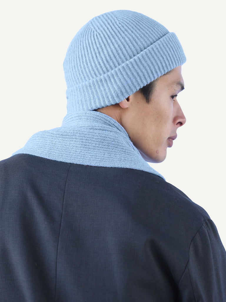 The Blue Cashmere Beanie – Ecova